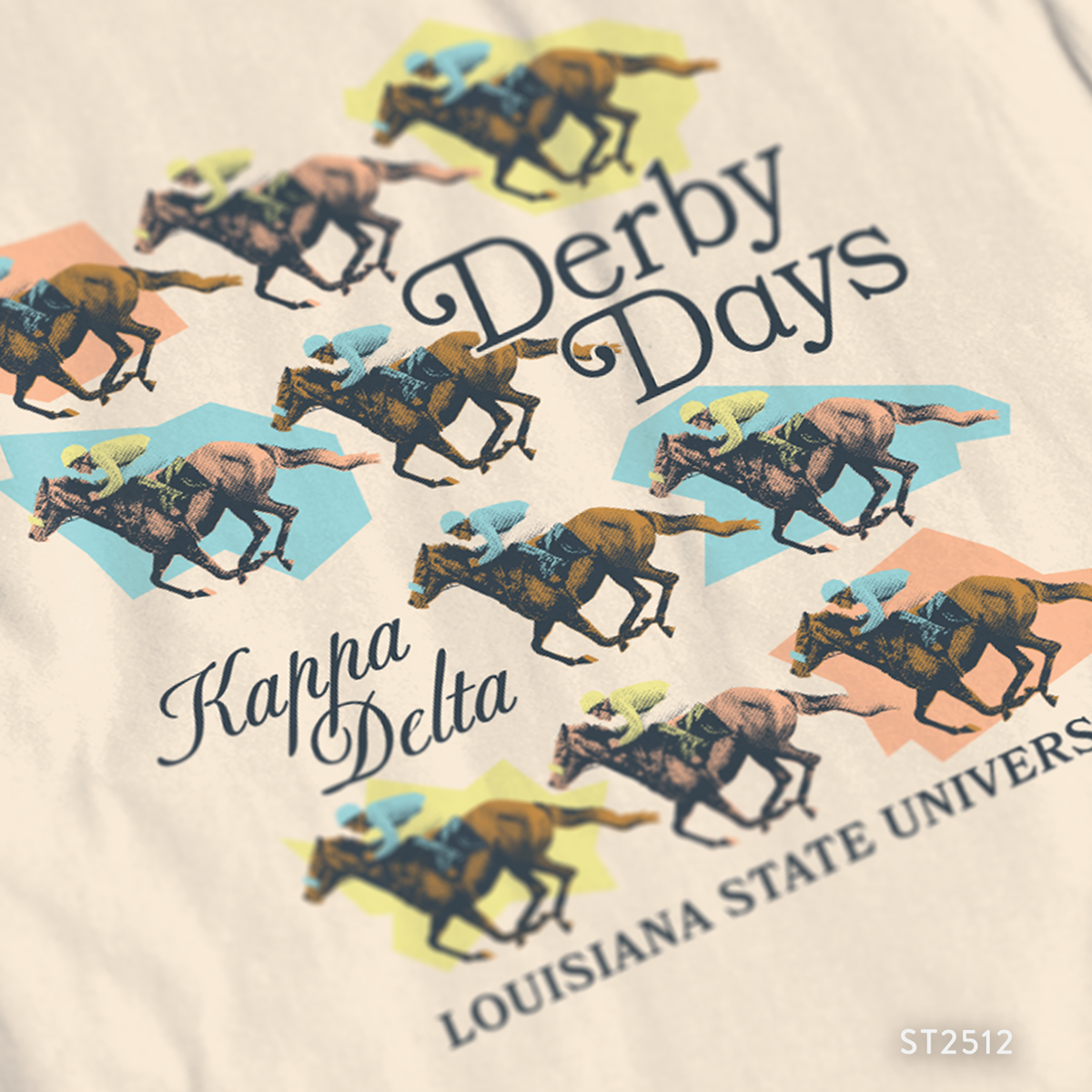 Kappa Delta Derby Days T-Shirt Design