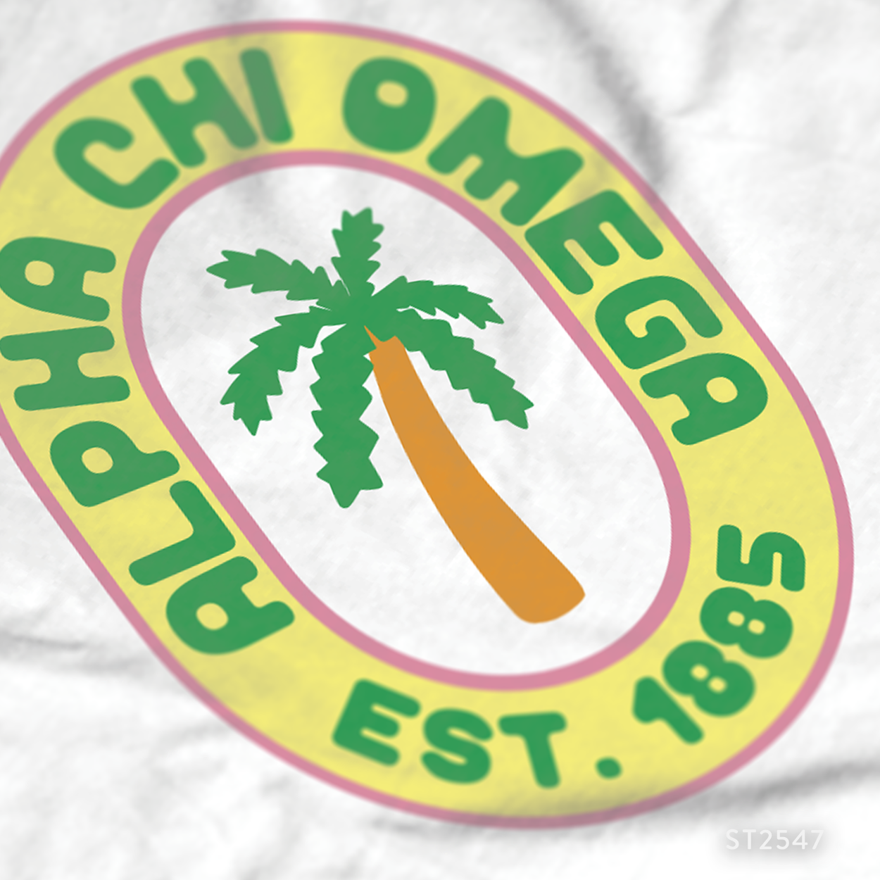 Alpha Chi Omega Summer PR T-Shirt Design