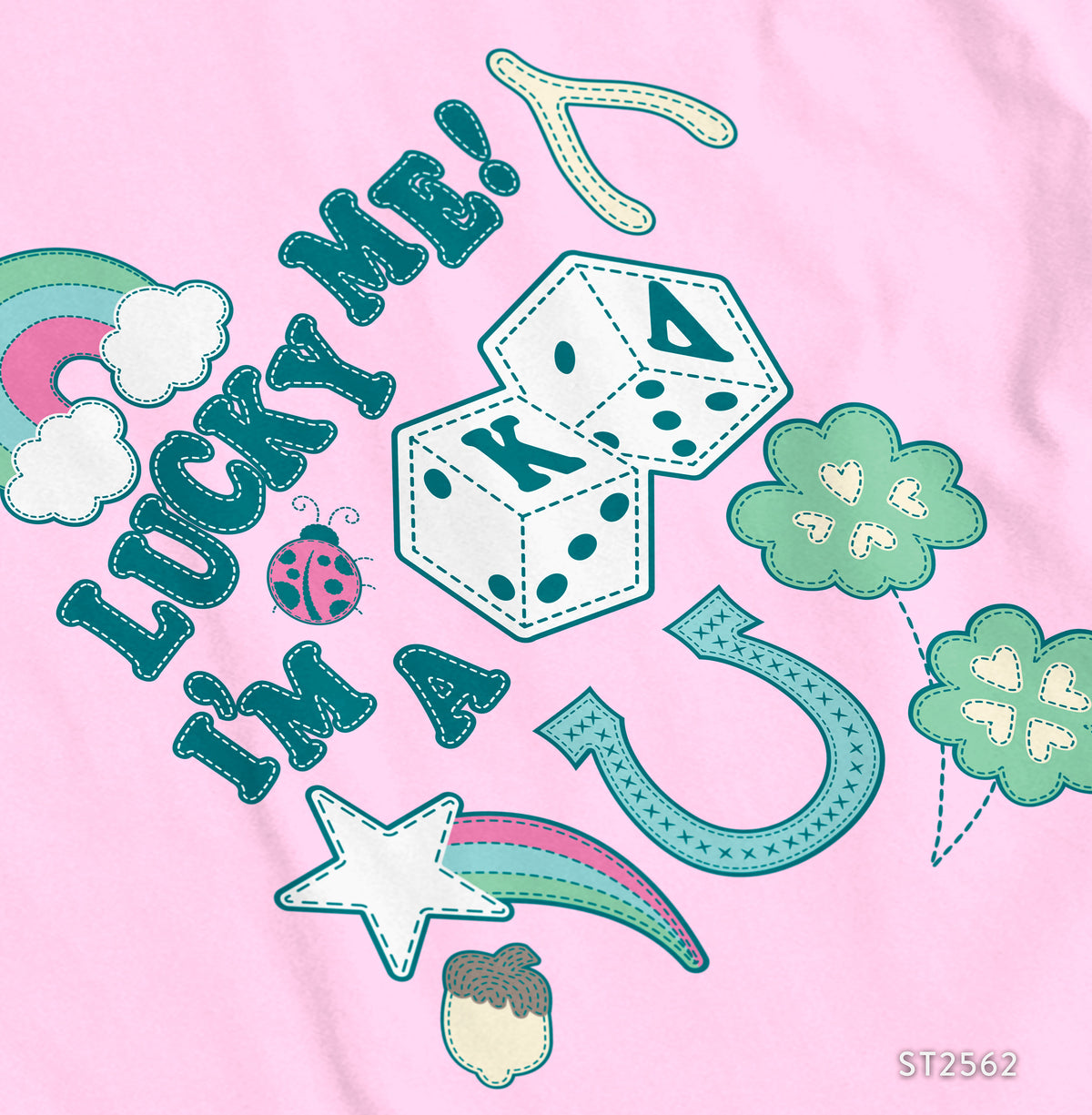 Kappa Delta Lucky PR Merch Design