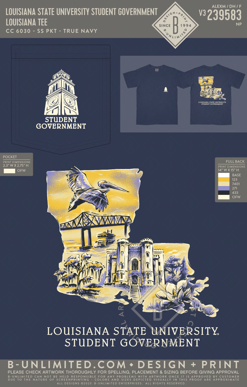 Louisiana State University Apparel